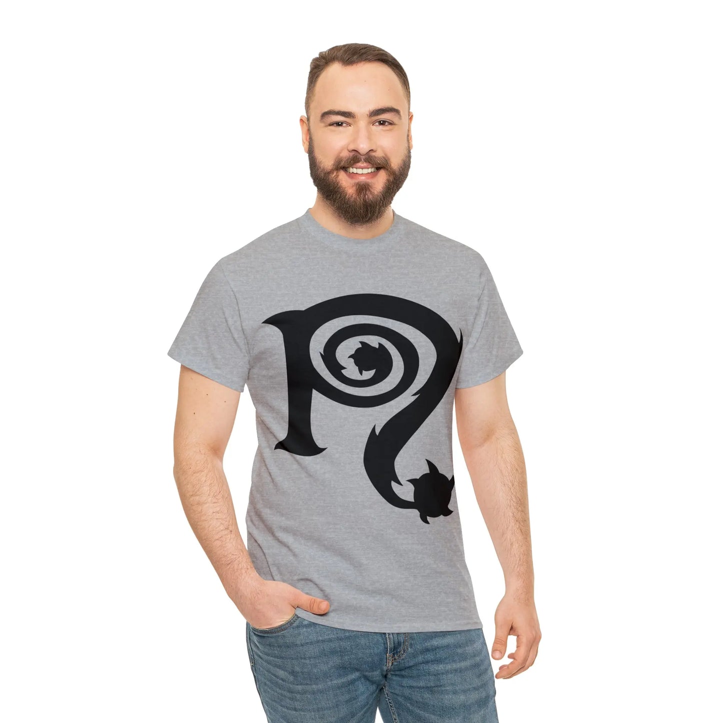 Necro - Black N Symbol - Heavy Cotton Tee - Gilden 5000 - NECRO SUPER STORE