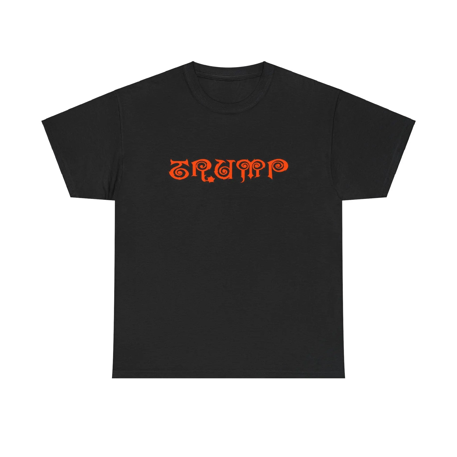 Trump - Necro Gothic Logo - Different Colors - Heavy Cotton Tee - Gilden 5000 Printify