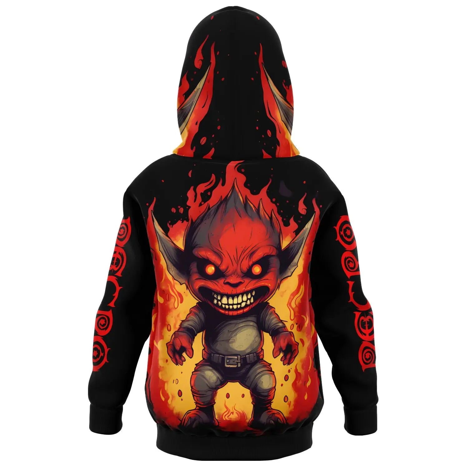 Necro - Little Demon - Athletic Kids Hoodie NECRO SUPER STORE