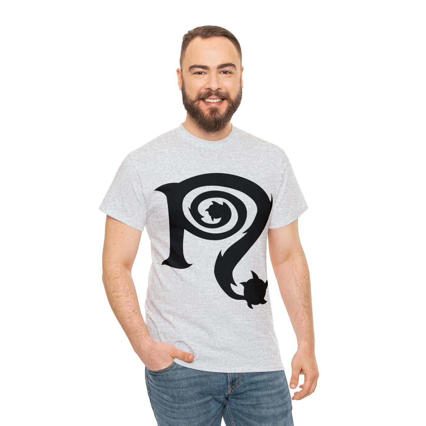 Necro - Black N Symbol - Heavy Cotton Tee - Gilden 5000 - NECRO SUPER STORE