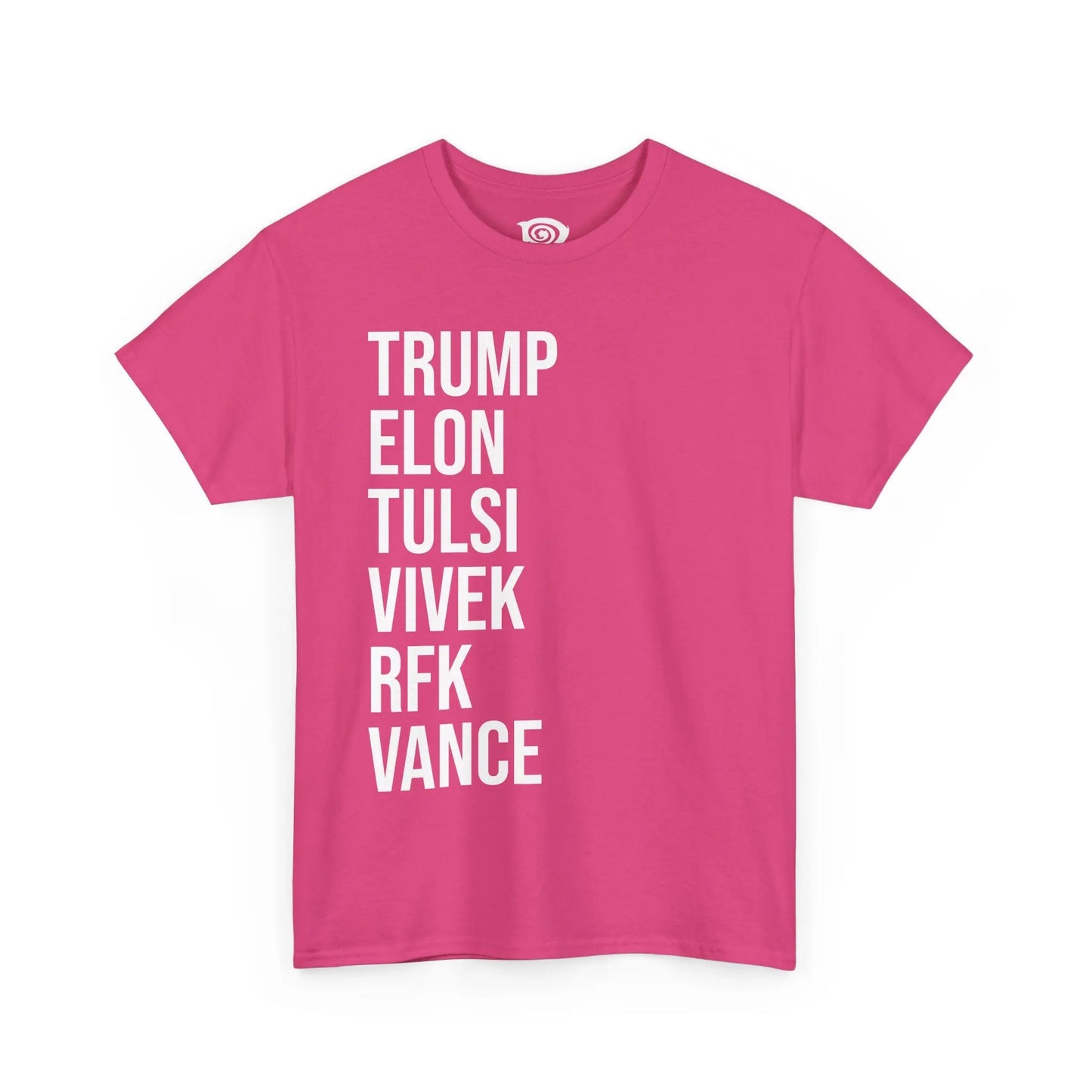 TRUMP - ELON - TULSI - VIVEK - RFK - VANCE - Heavy Cotton Tee - Gilden 5000 Printify