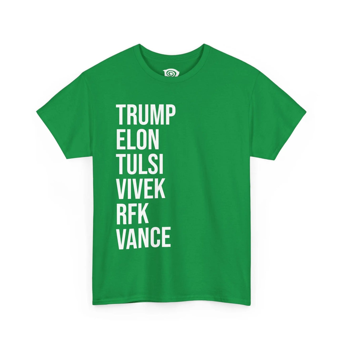 TRUMP - ELON - TULSI - VIVEK - RFK - VANCE - Heavy Cotton Tee - Gilden 5000 Printify