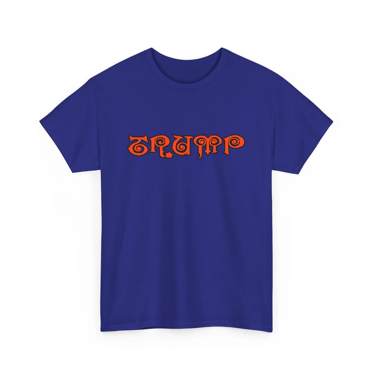 Trump - Necro Gothic Logo - Different Colors - Heavy Cotton Tee - Gilden 5000 Printify