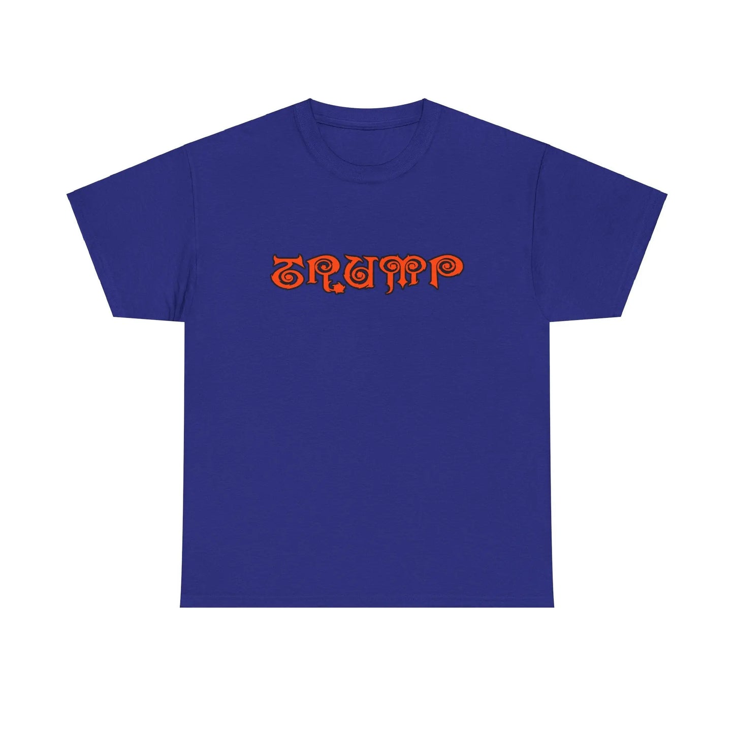 Trump - Necro Gothic Logo - Different Colors - Heavy Cotton Tee - Gilden 5000 Printify