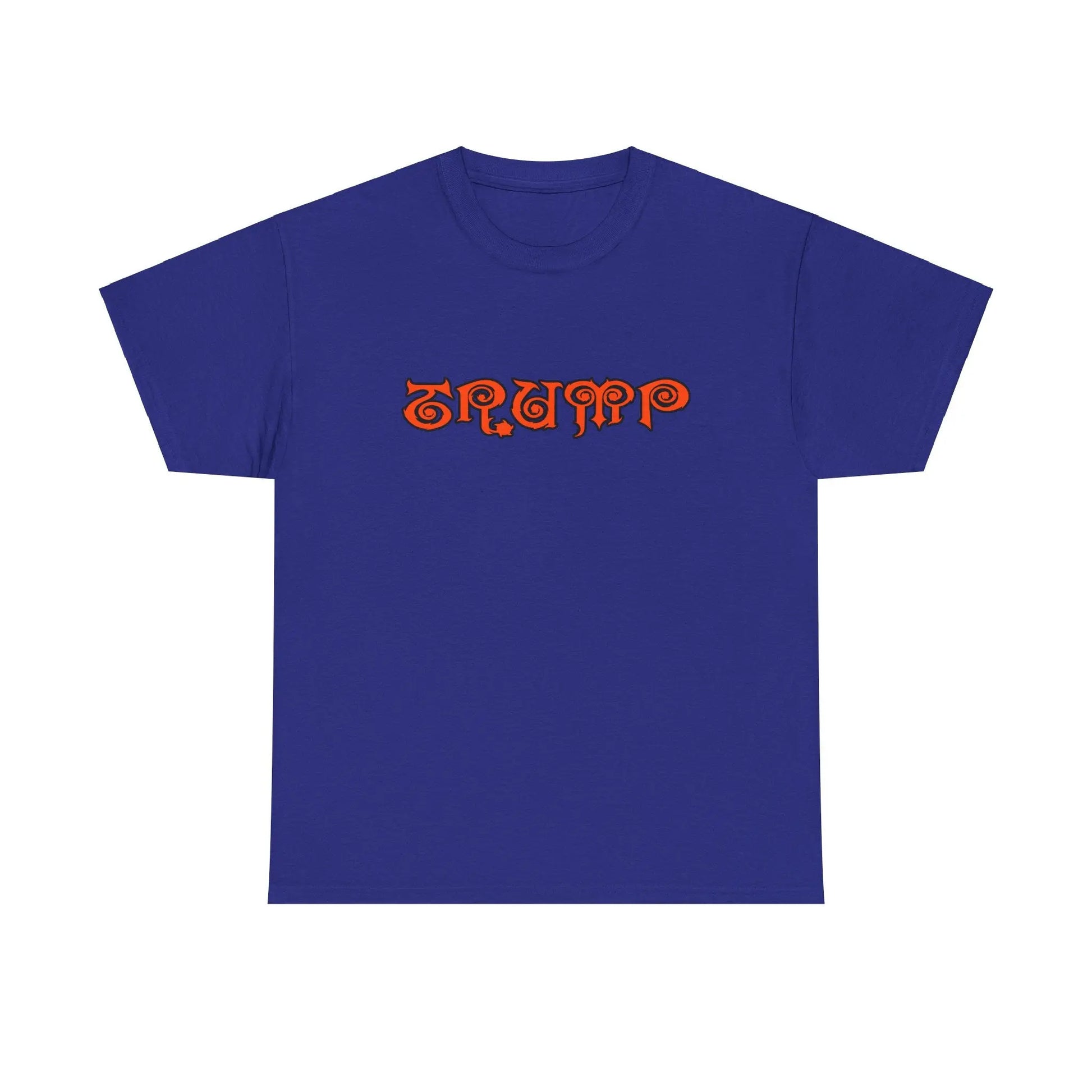 Trump - Necro Gothic Logo - Different Colors - Heavy Cotton Tee - Gilden 5000 Printify