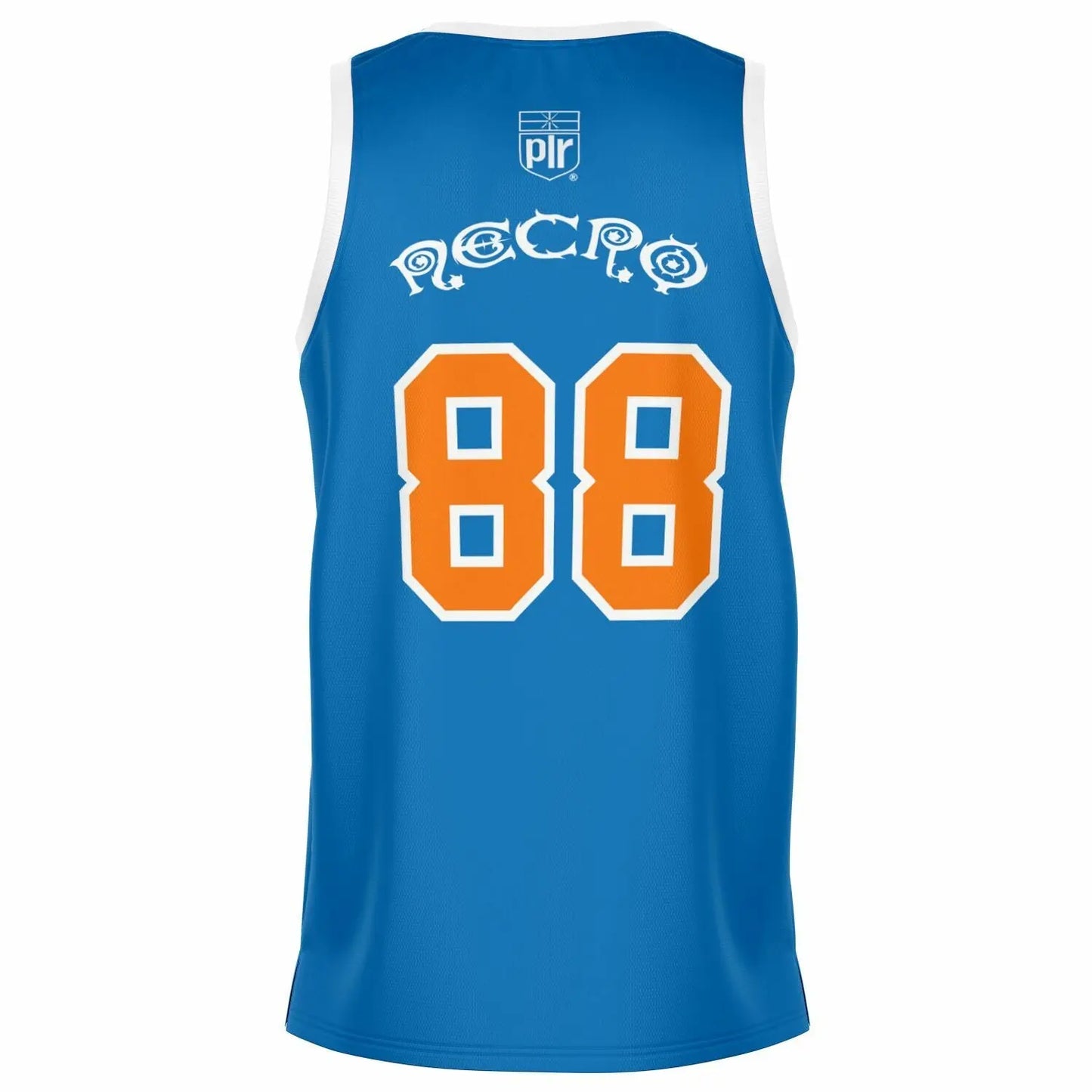 Necro - Knicks Colors - Basketball Jersey NECRO SUPER STORE