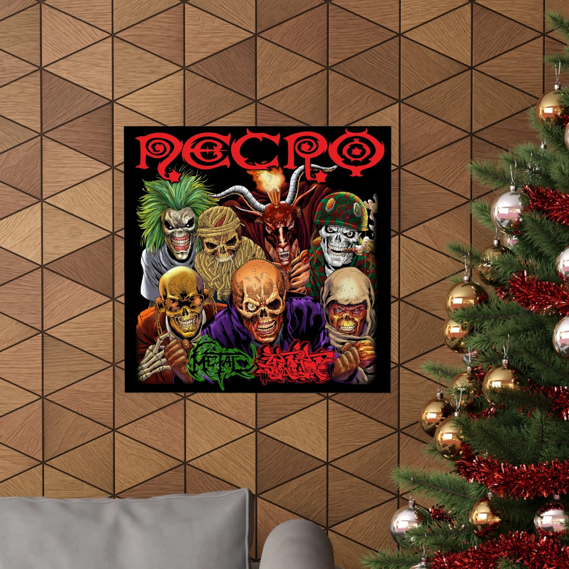 Necro - Metal Hiphop - Poster - NECRO SUPER STORE