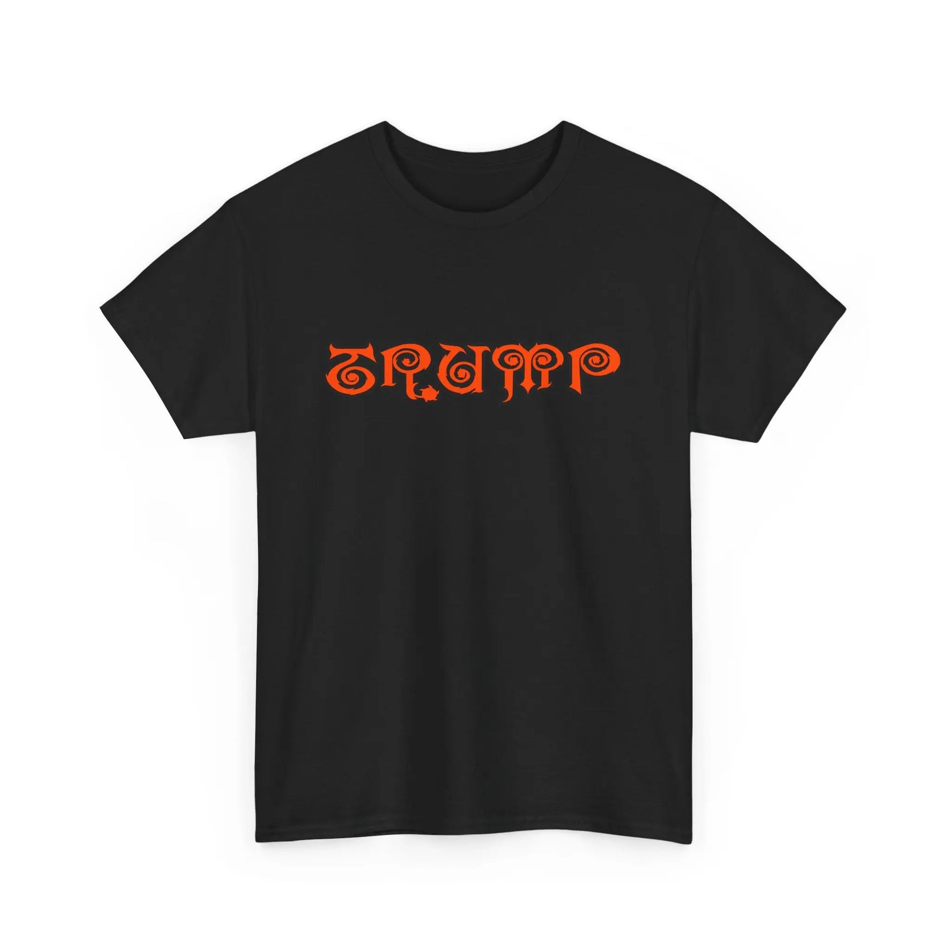 Trump - Necro Gothic Logo - Different Colors - Heavy Cotton Tee - Gilden 5000 Printify