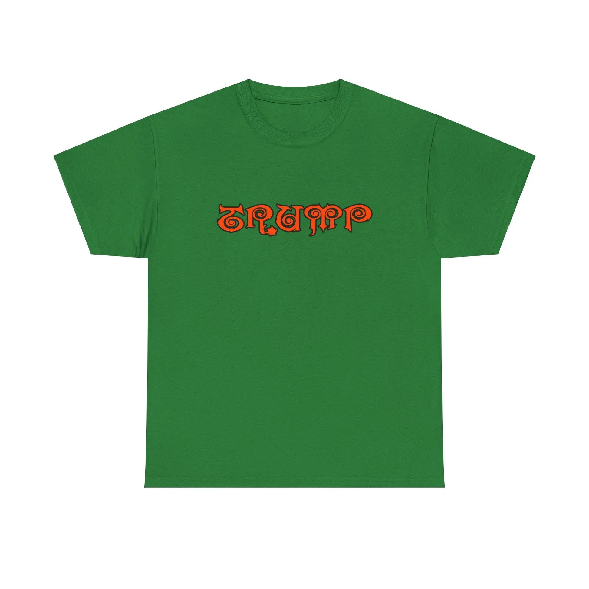 Trump - Necro Gothic Logo - Different Colors - Heavy Cotton Tee - Gilden 5000 Printify