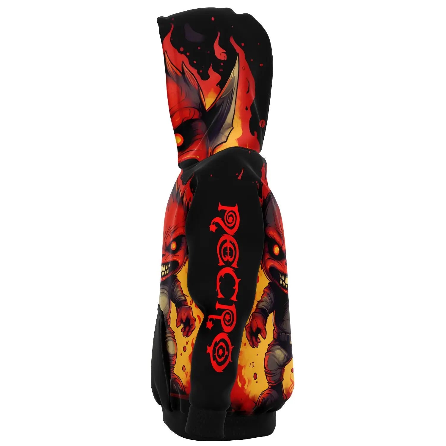 Necro - Little Demon - Athletic Kids Hoodie NECRO SUPER STORE