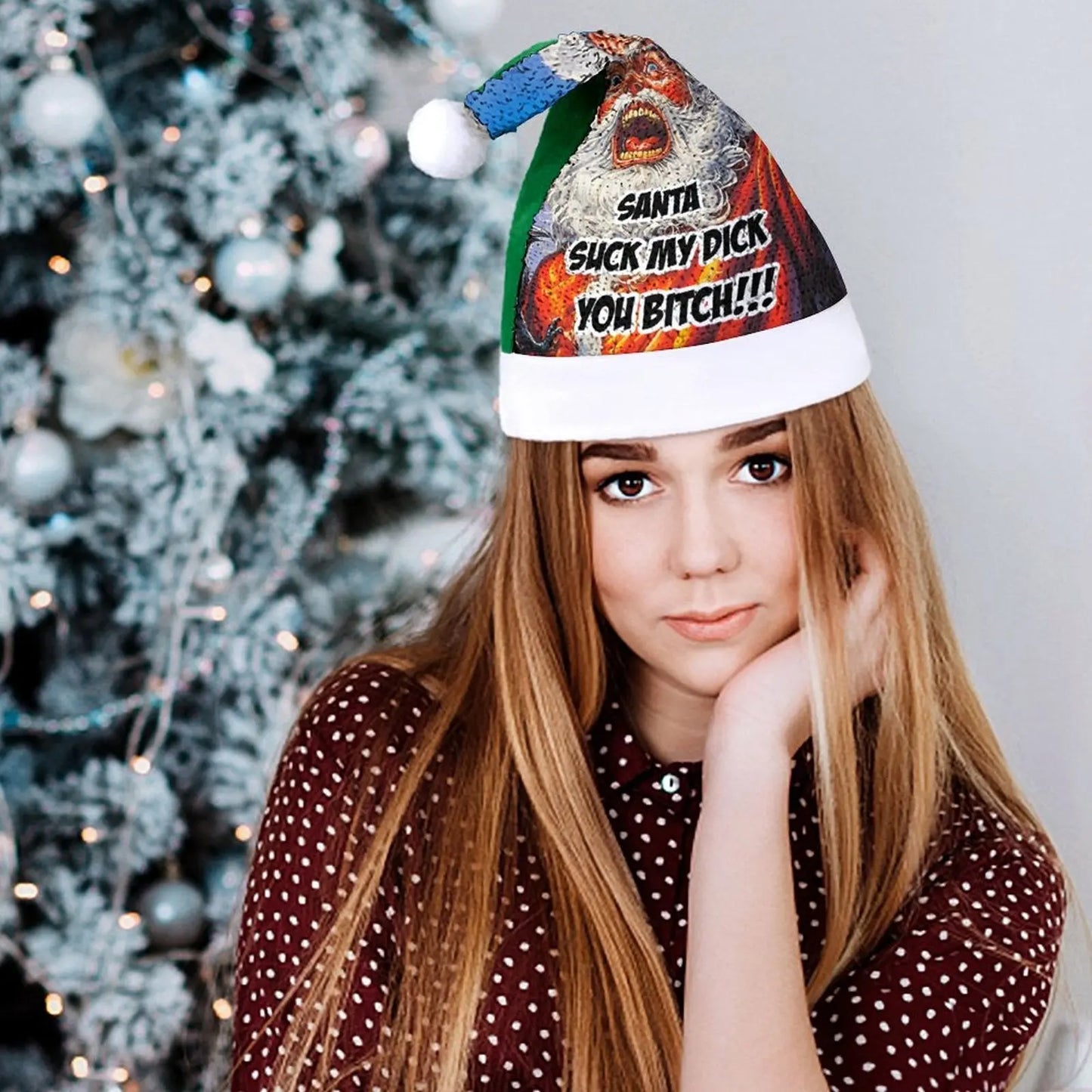 Christmas Sequin Hat Christmas hat Interestprint