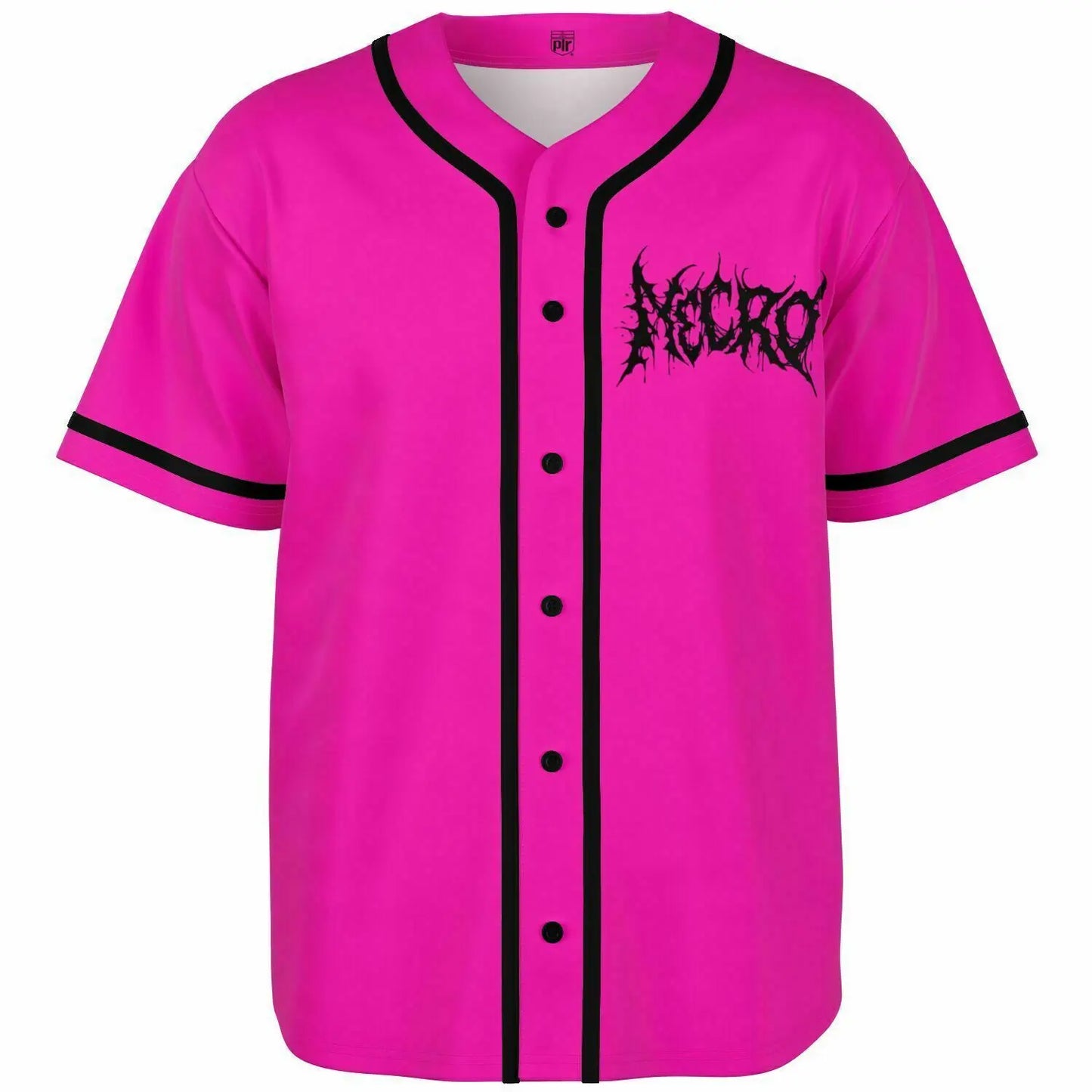 Necro - Death Metal Logo - Baseball Jersey NECRO SUPER STORE