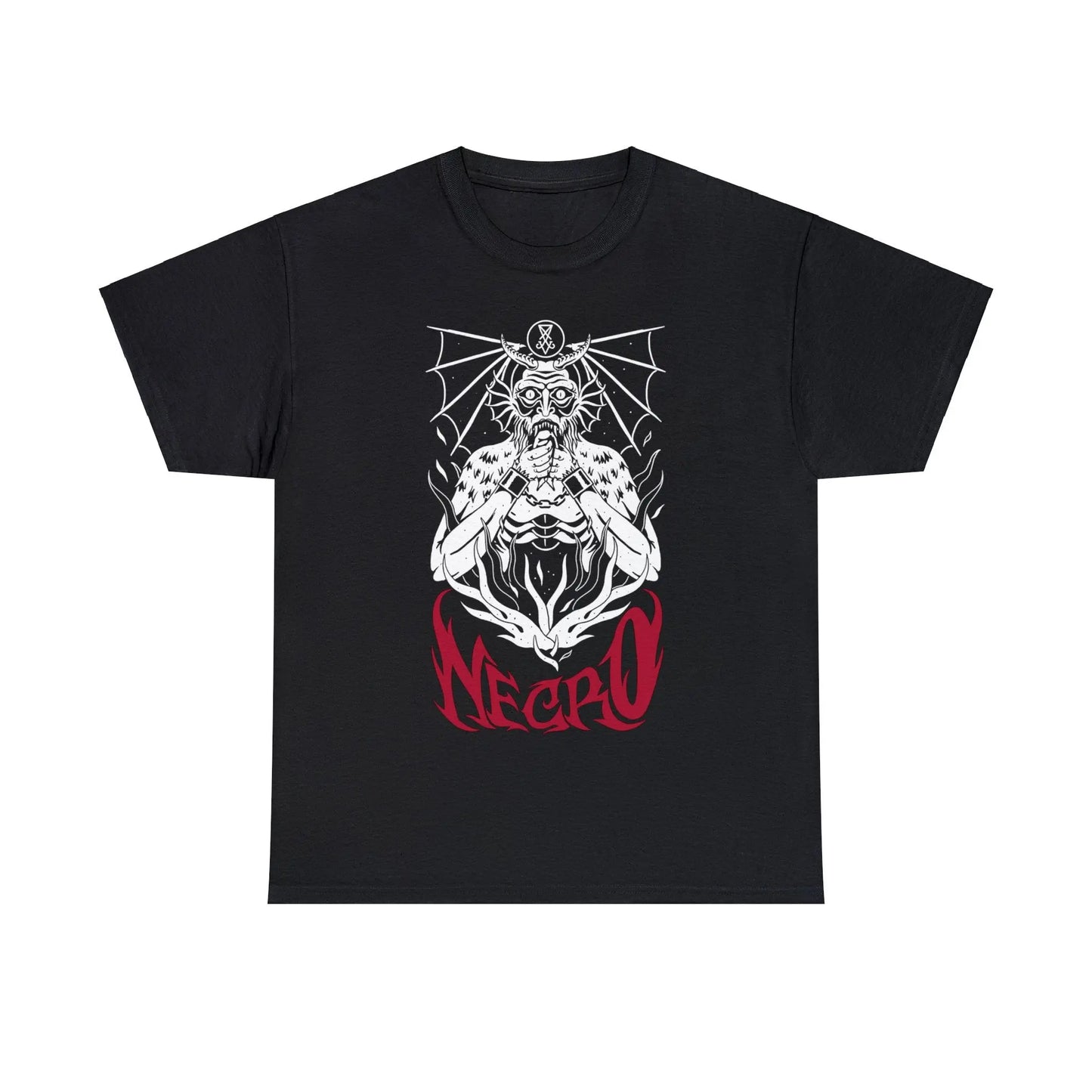 Necro - Beelzebub - Heavy Cotton Tee - Gilden 5000 - NECRO SUPER STORE