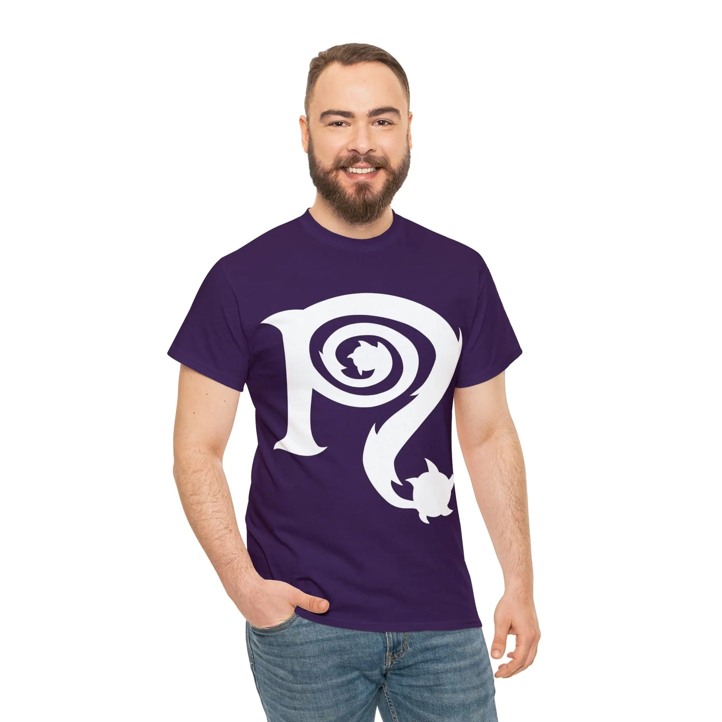 Necro - White N Symbol - Heavy Cotton Tee - Gilden 5000 - NECRO SUPER STORE