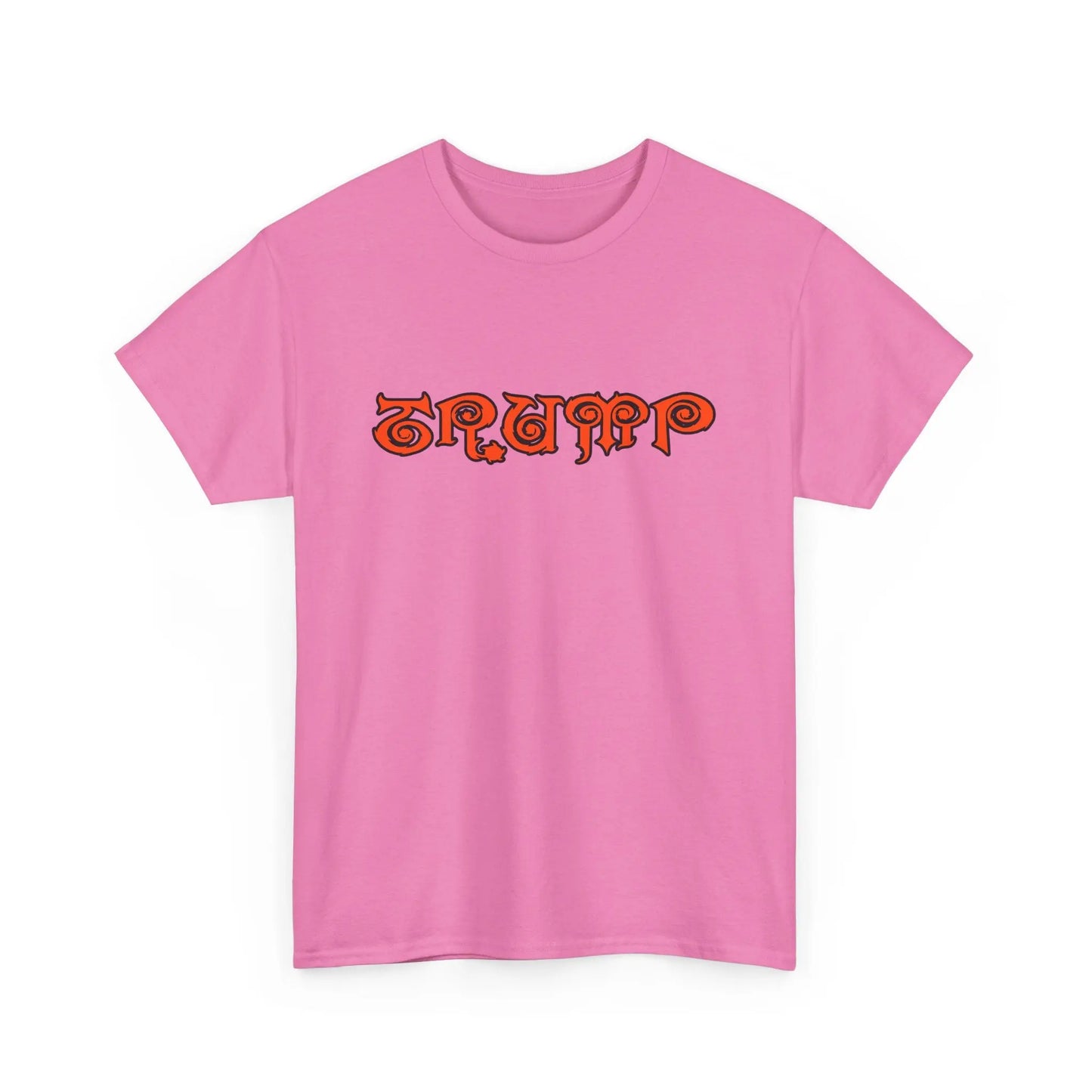Trump - Necro Gothic Logo - Different Colors - Heavy Cotton Tee - Gilden 5000 Printify
