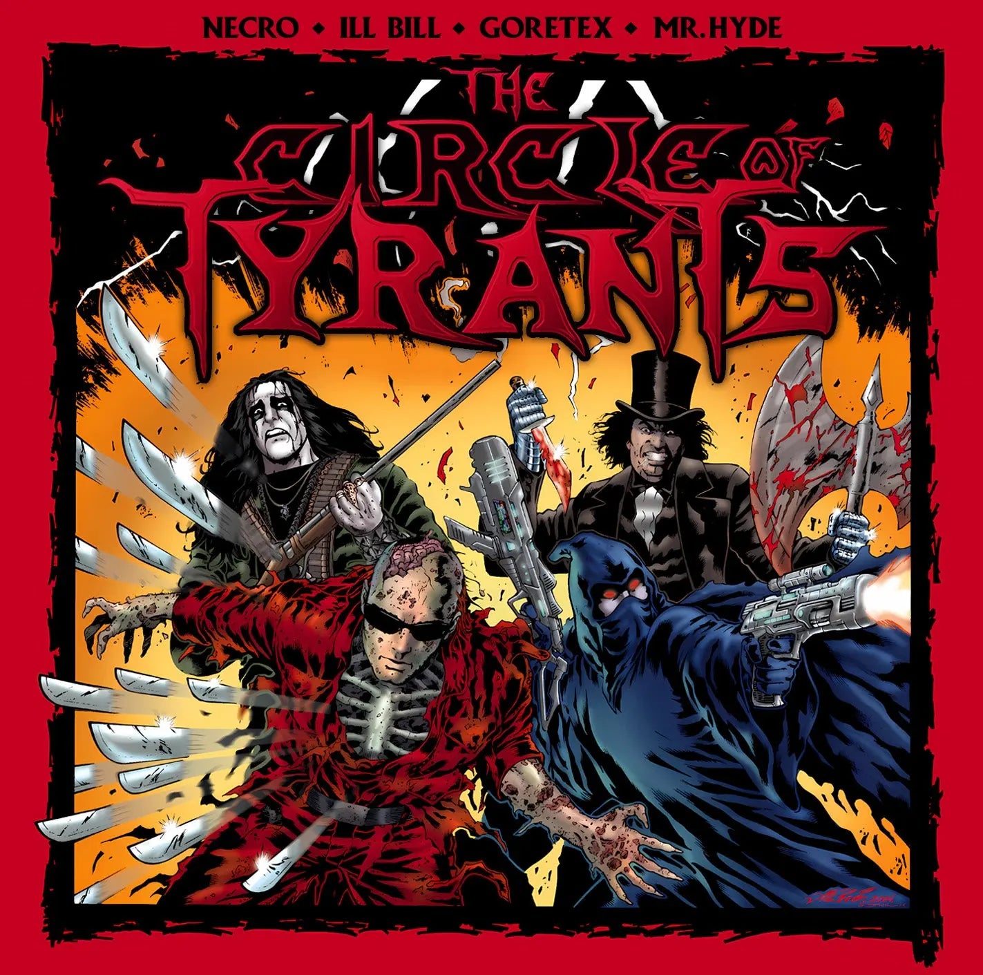 The Circle Of Tyrants CD - NECRO SUPER STORE