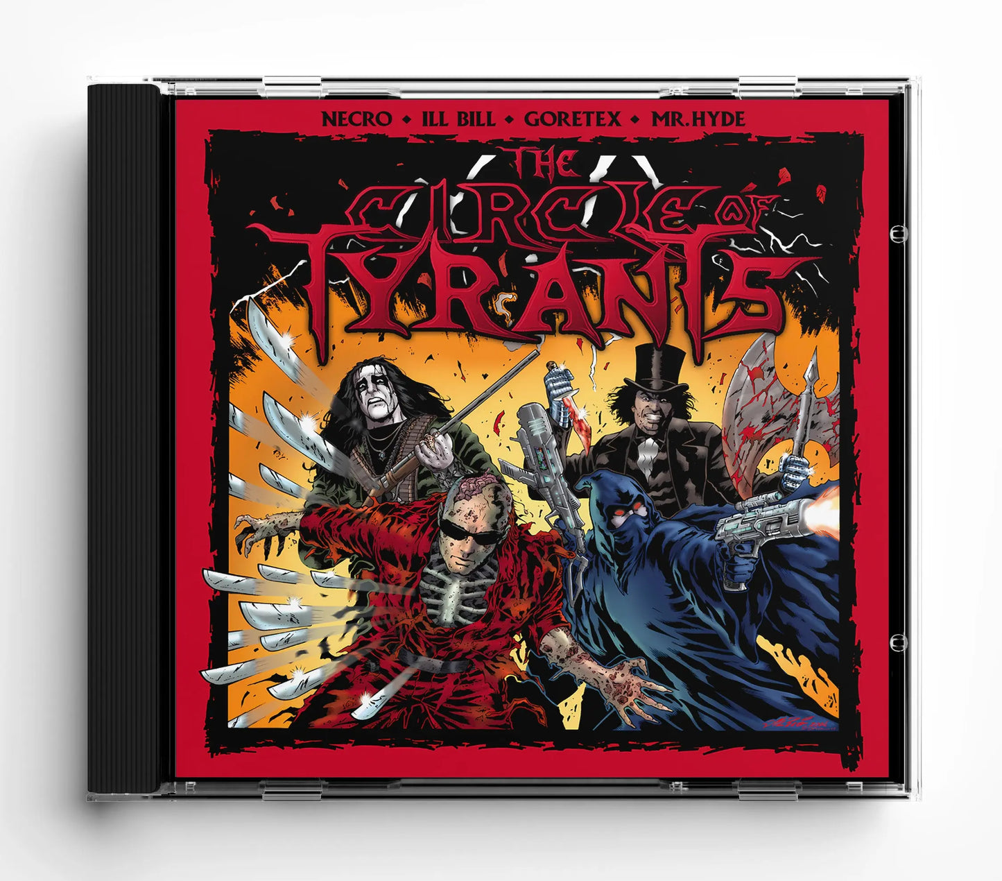 The Circle Of Tyrants CD - NECRO SUPER STORE