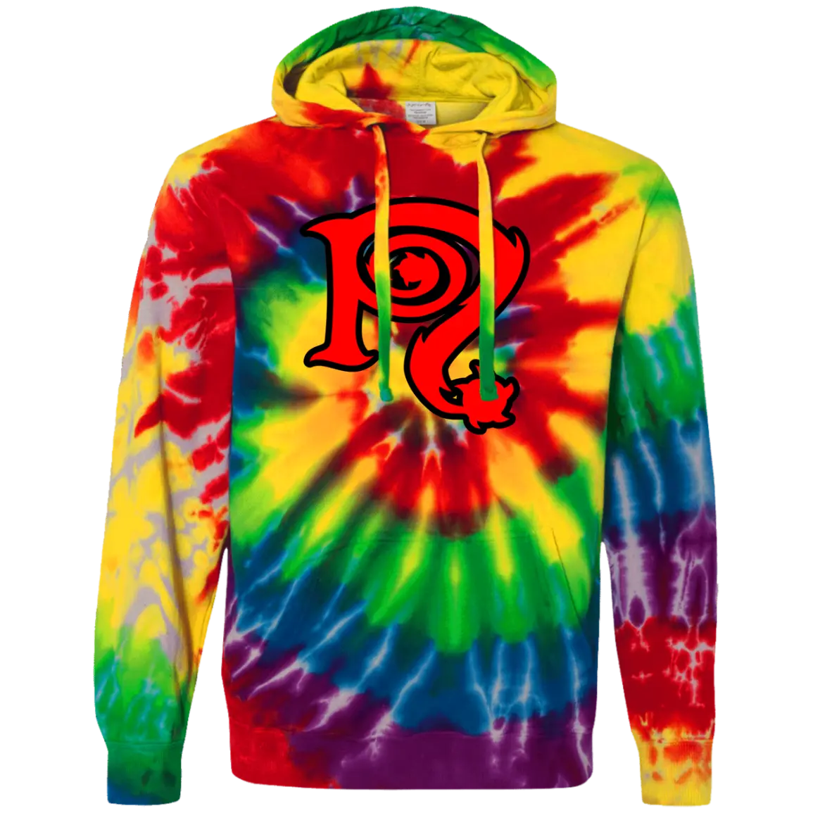 Necro - Unisex Tie-Dyed Pullover Hoodie NECRO SUPER STORE