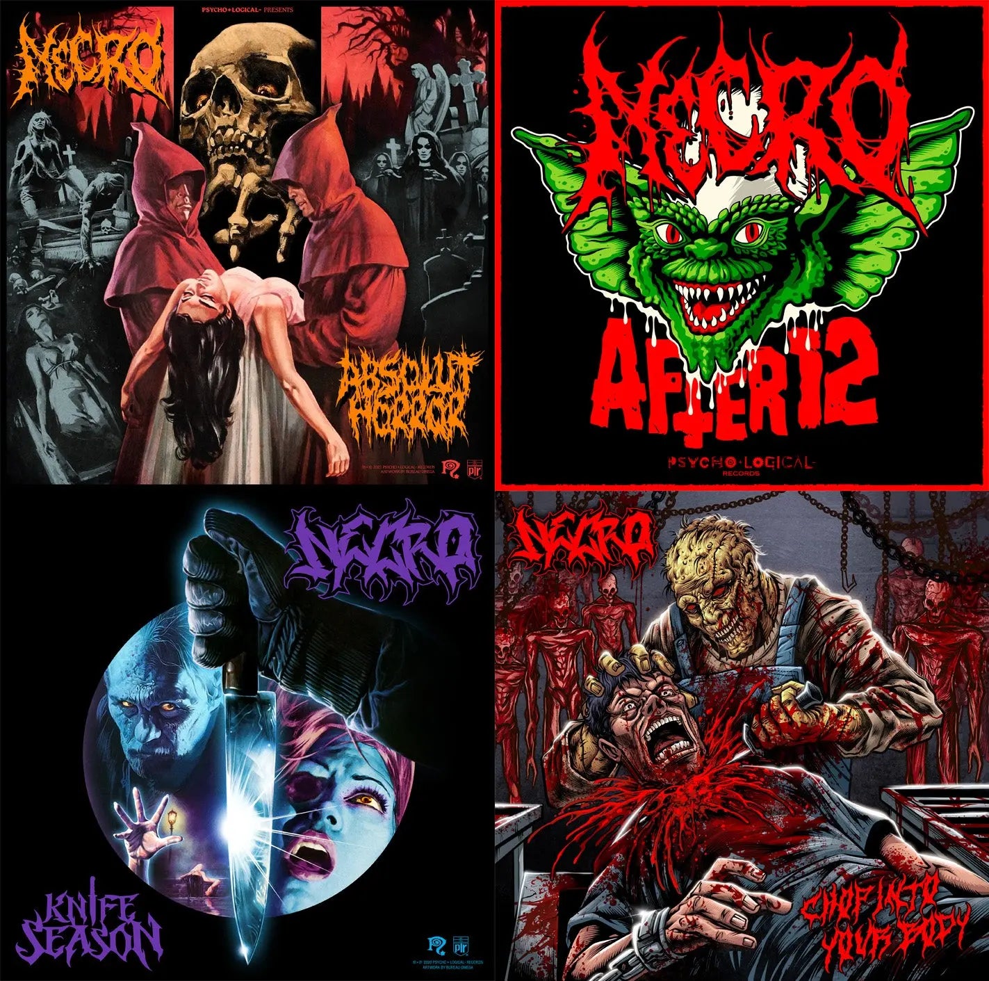 NECRO - Absolut Horror EP CD NECRO SUPER STORE