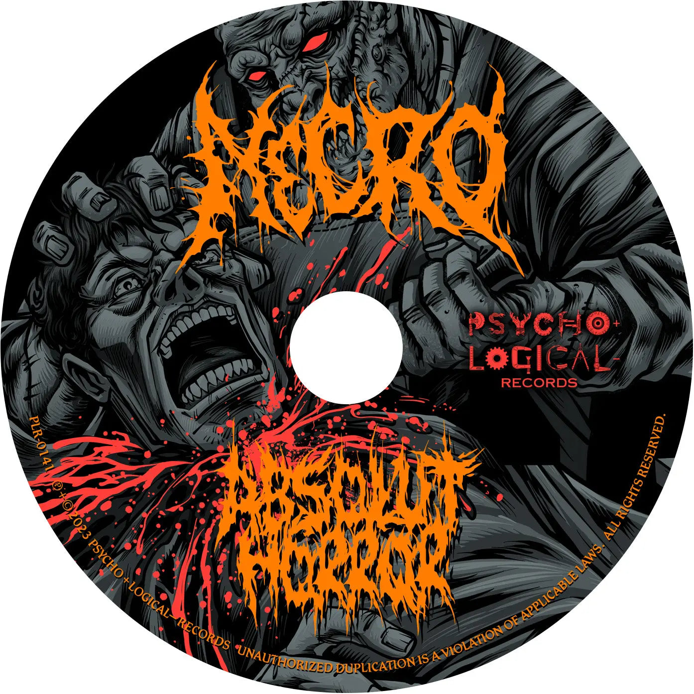 NECRO - Absolut Horror EP CD NECRO SUPER STORE