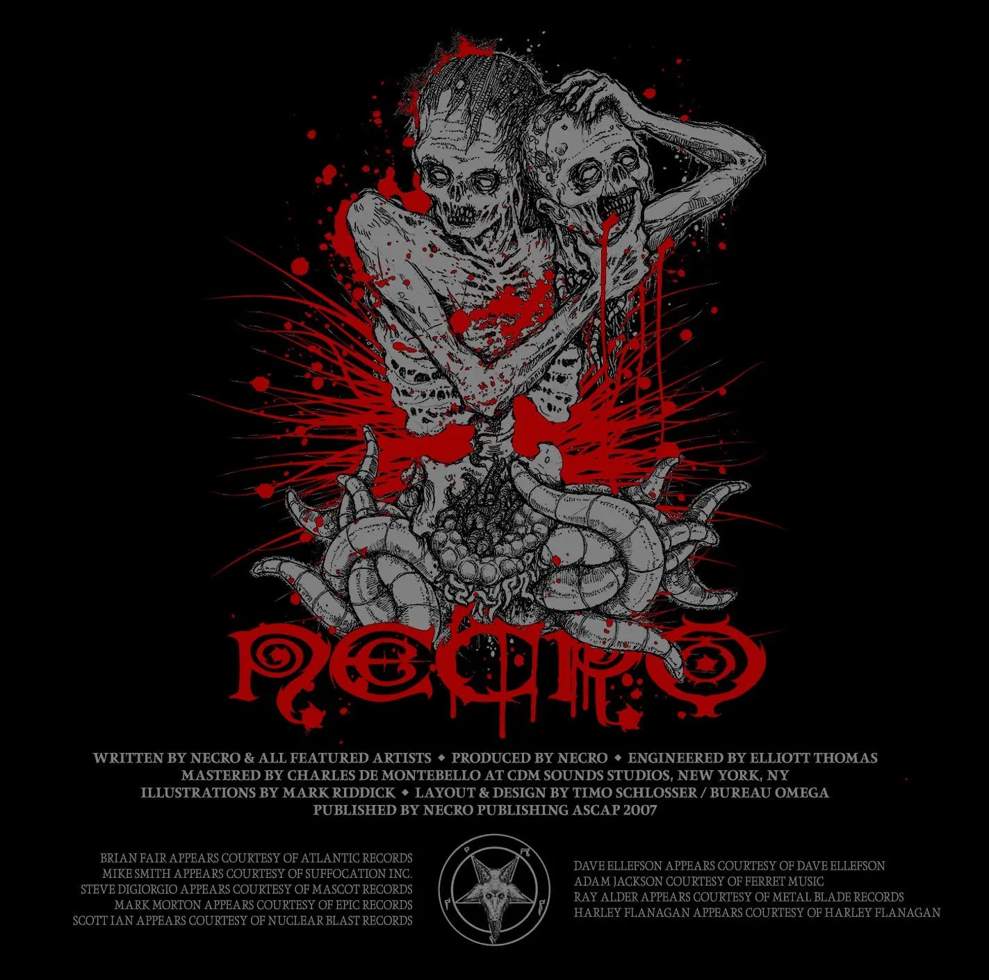 NECRO - Death Rap CD - NECRO SUPER STORE