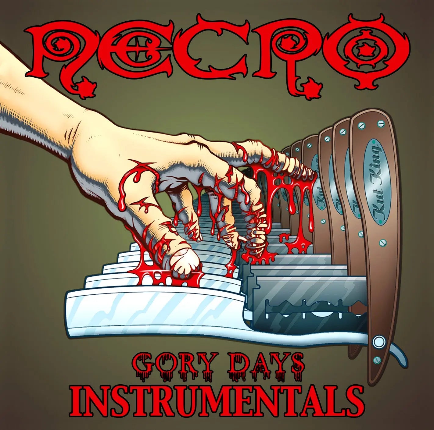 NECRO - Gory Days - Instrumentals CD NECRO SUPER STORE