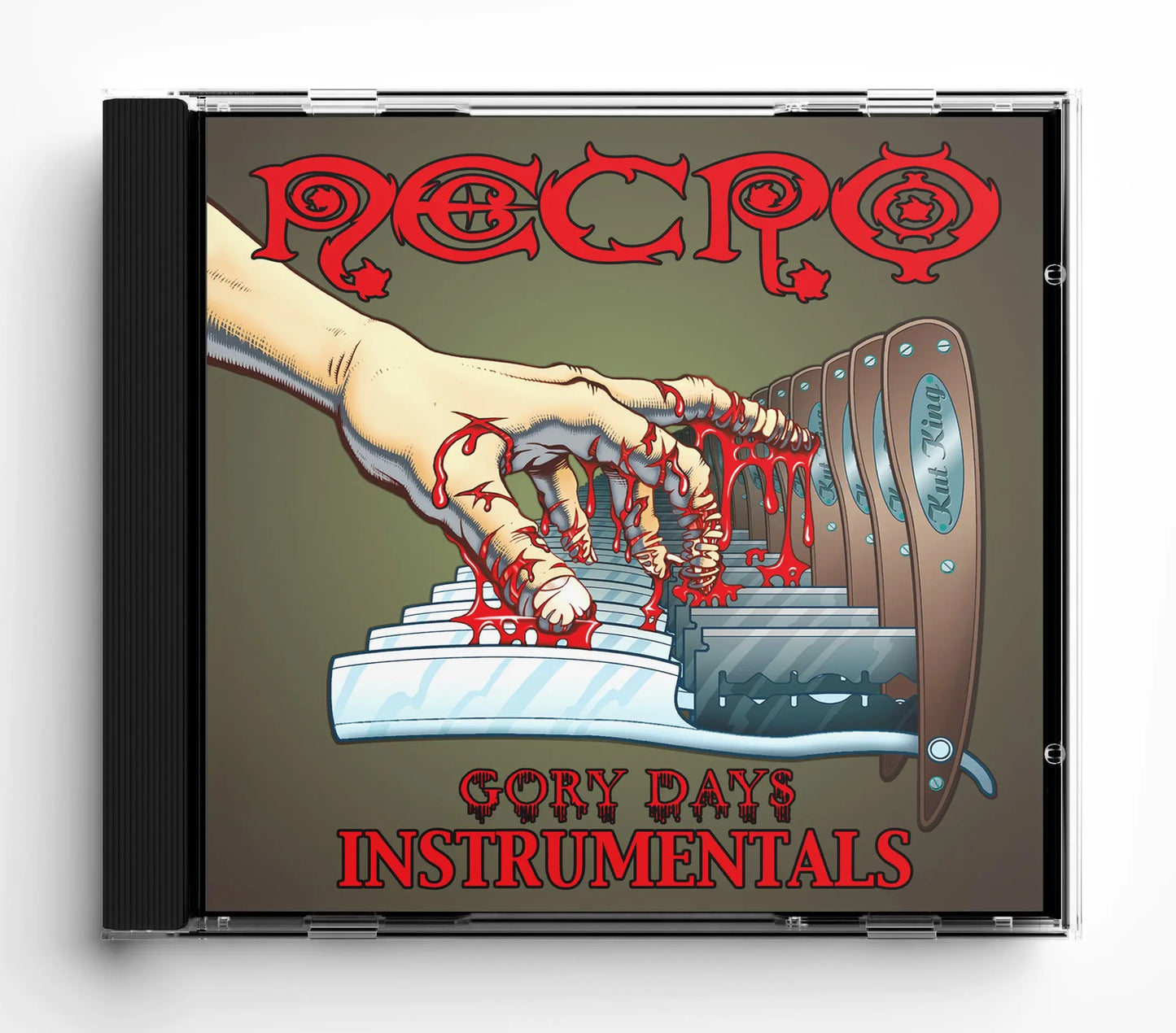 NECRO - Gory Days - Instrumentals CD NECRO SUPER STORE