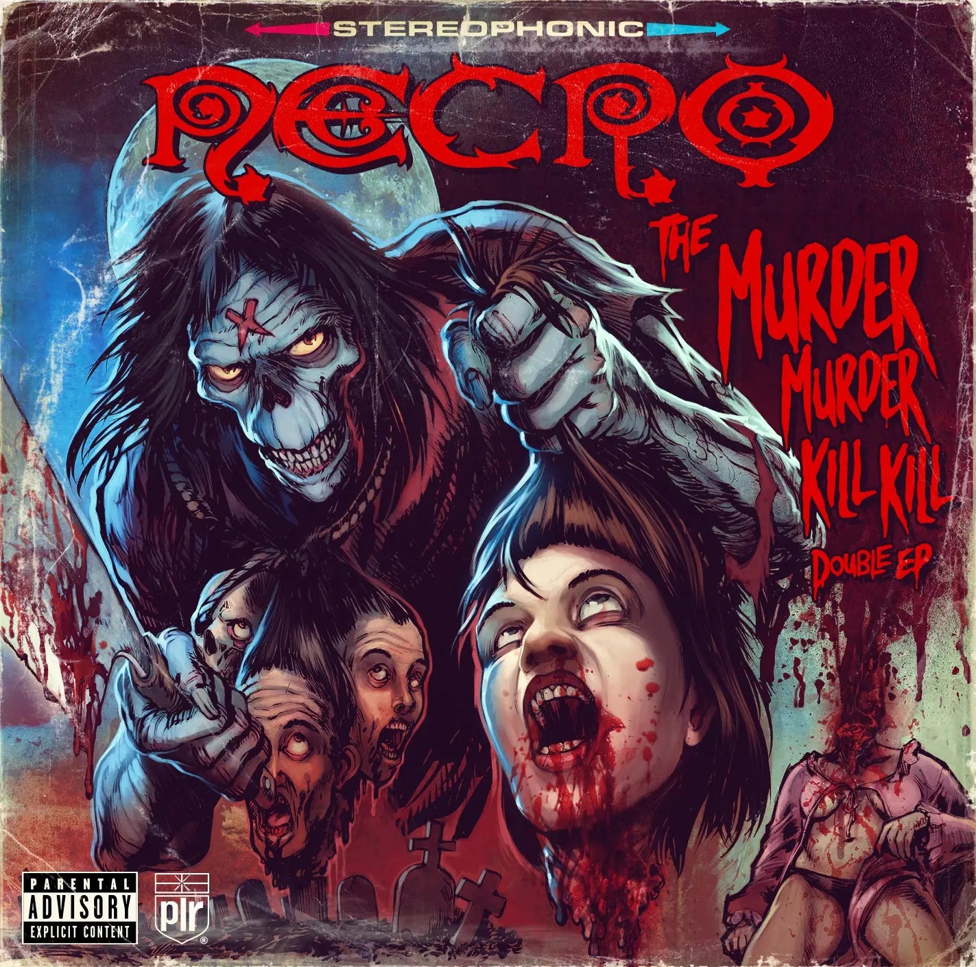 NECRO - The Murder Murder Kill Kill Double EP CD - NECRO SUPER STORE
