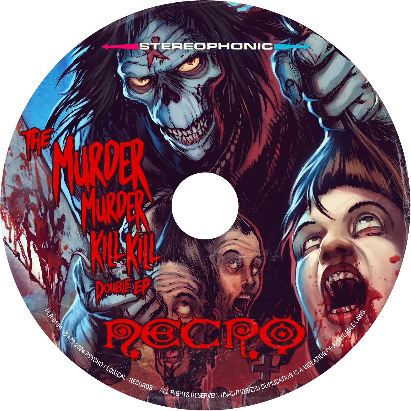 NECRO - The Murder Murder Kill Kill Double EP CD - NECRO SUPER STORE