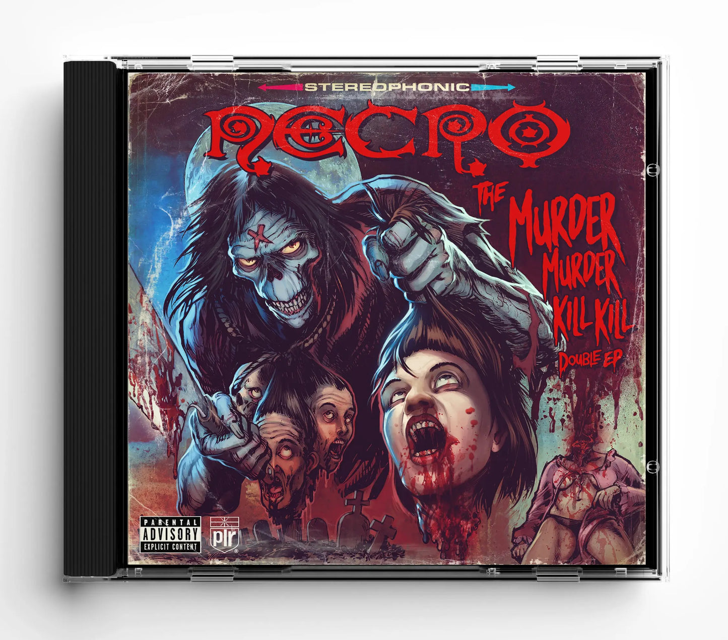 NECRO - The Murder Murder Kill Kill Double EP CD - NECRO SUPER STORE