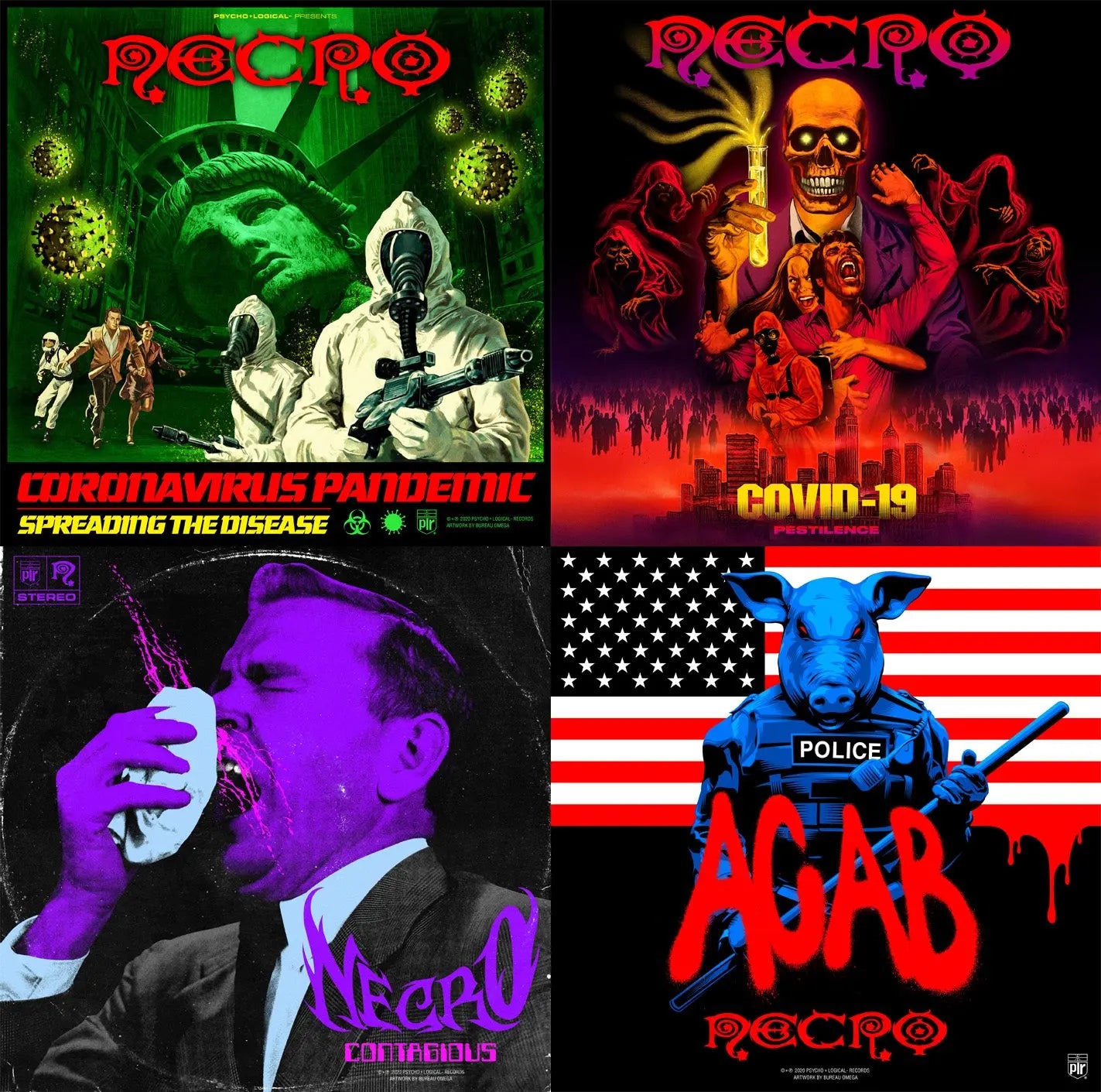 NECRO - Pestilence EP CD NECRO SUPER STORE