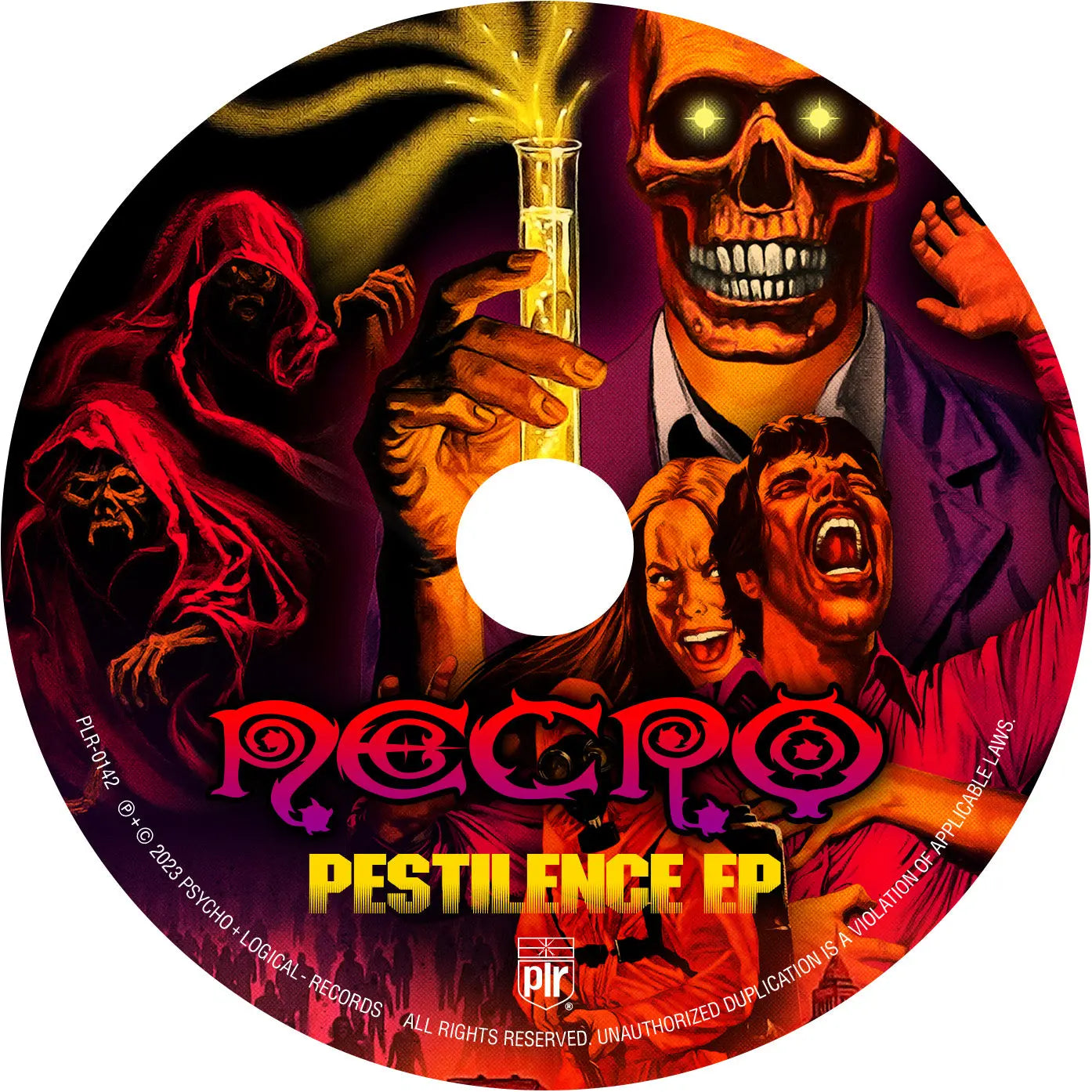 NECRO - Pestilence EP CD NECRO SUPER STORE