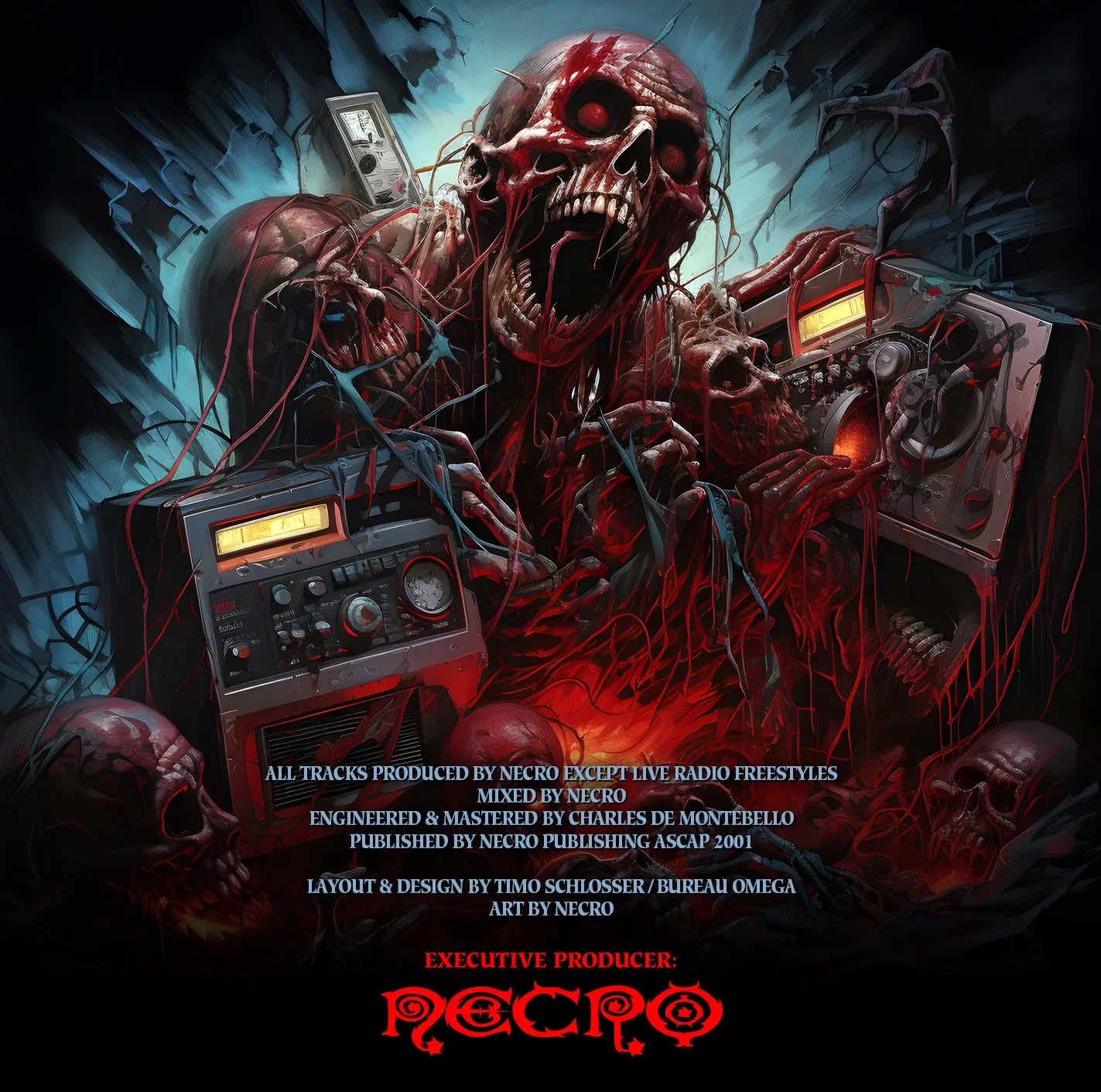 NECRO - Rare Demos & Freestyles Vol. 1 CD - NECRO SUPER STORE