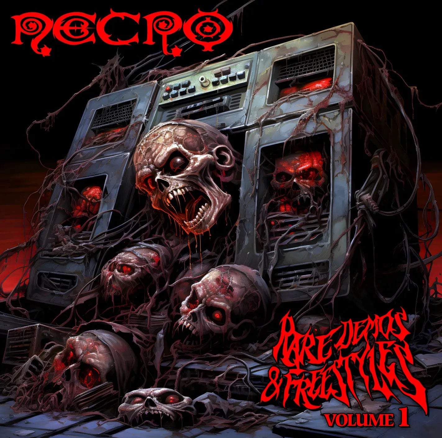 NECRO - Rare Demos & Freestyles Vol. 1 CD - NECRO SUPER STORE