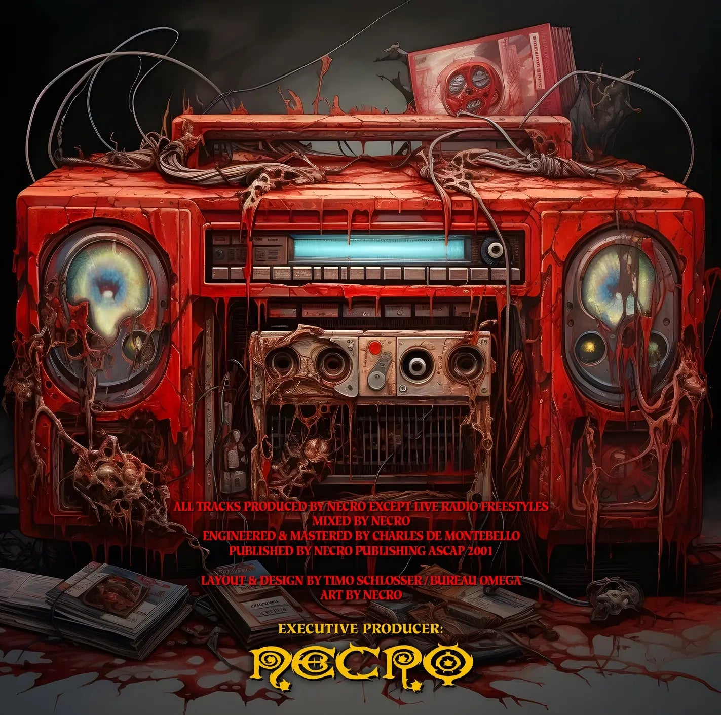 NECRO - Rare Demos & Freestyles Vol. 2 CD - NECRO SUPER STORE