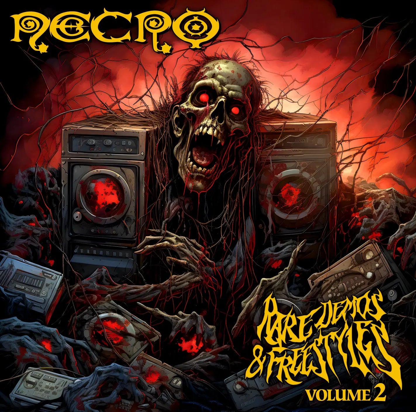 NECRO - Rare Demos & Freestyles Vol. 2 CD - NECRO SUPER STORE