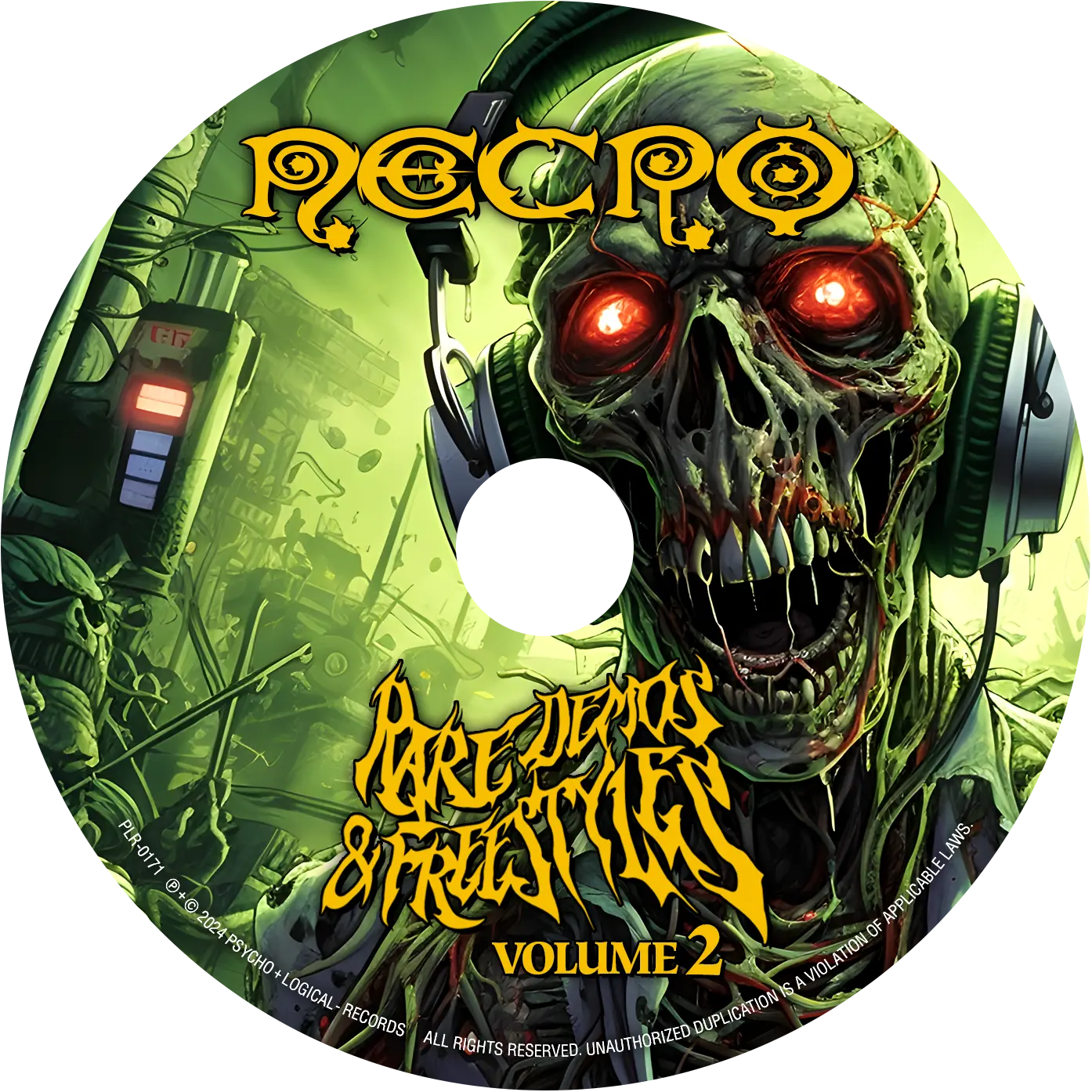 NECRO - Rare Demos & Freestyles Vol. 2 CD - NECRO SUPER STORE