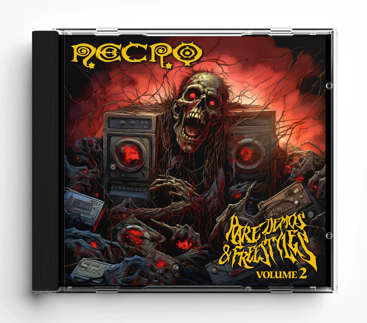 NECRO - Rare Demos & Freestyles Vol. 2 CD - NECRO SUPER STORE