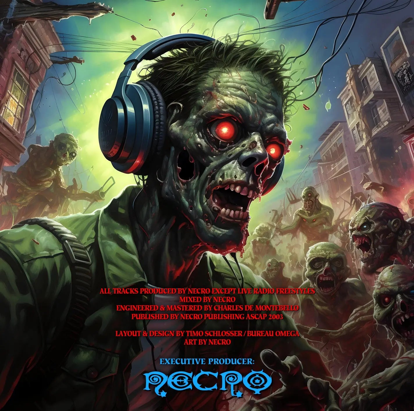 NECRO - Rare Demos & Freestyles Vol. 3 CD - NECRO SUPER STORE