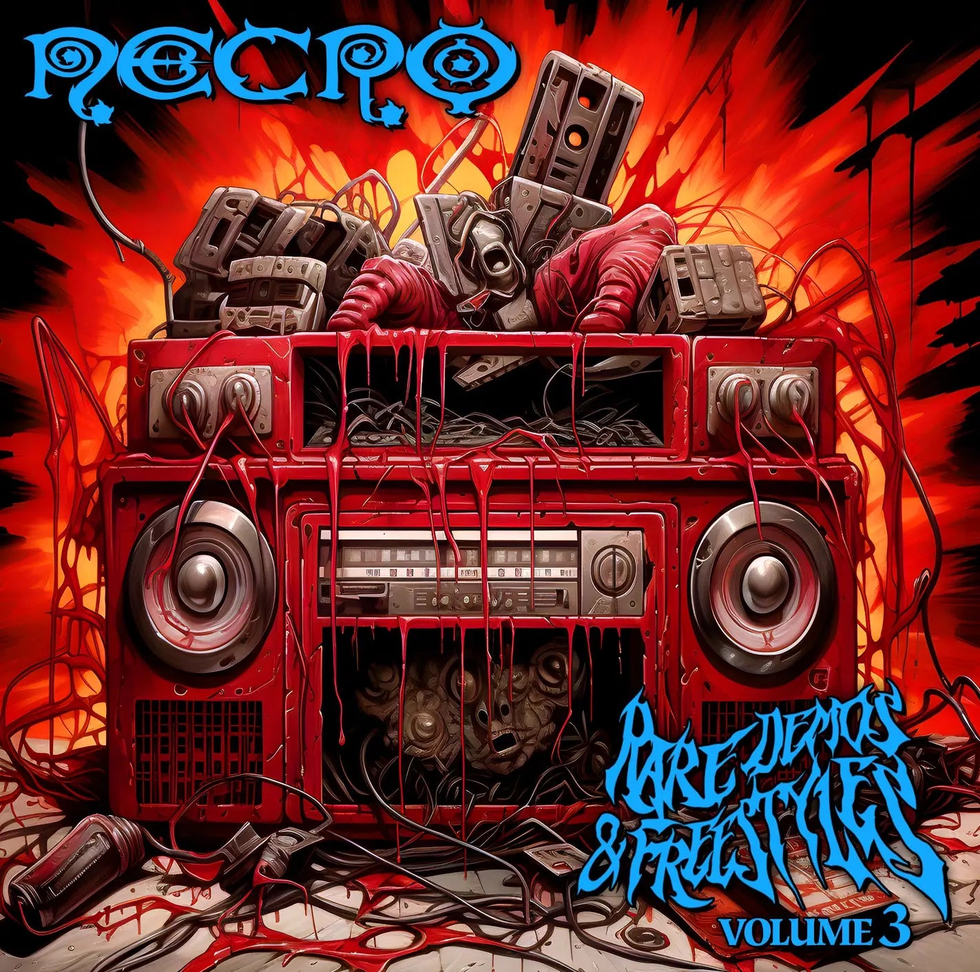 NECRO - Rare Demos & Freestyles Vol. 3 CD - NECRO SUPER STORE