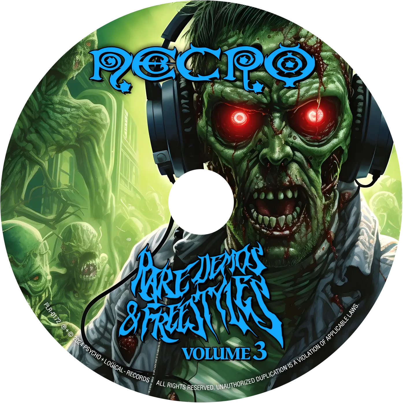 NECRO - Rare Demos & Freestyles Vol. 3 CD - NECRO SUPER STORE