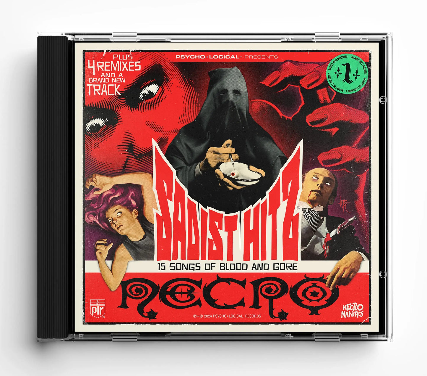 NECRO - Sadist Hitz Vol. 1 CD - NECRO SUPER STORE