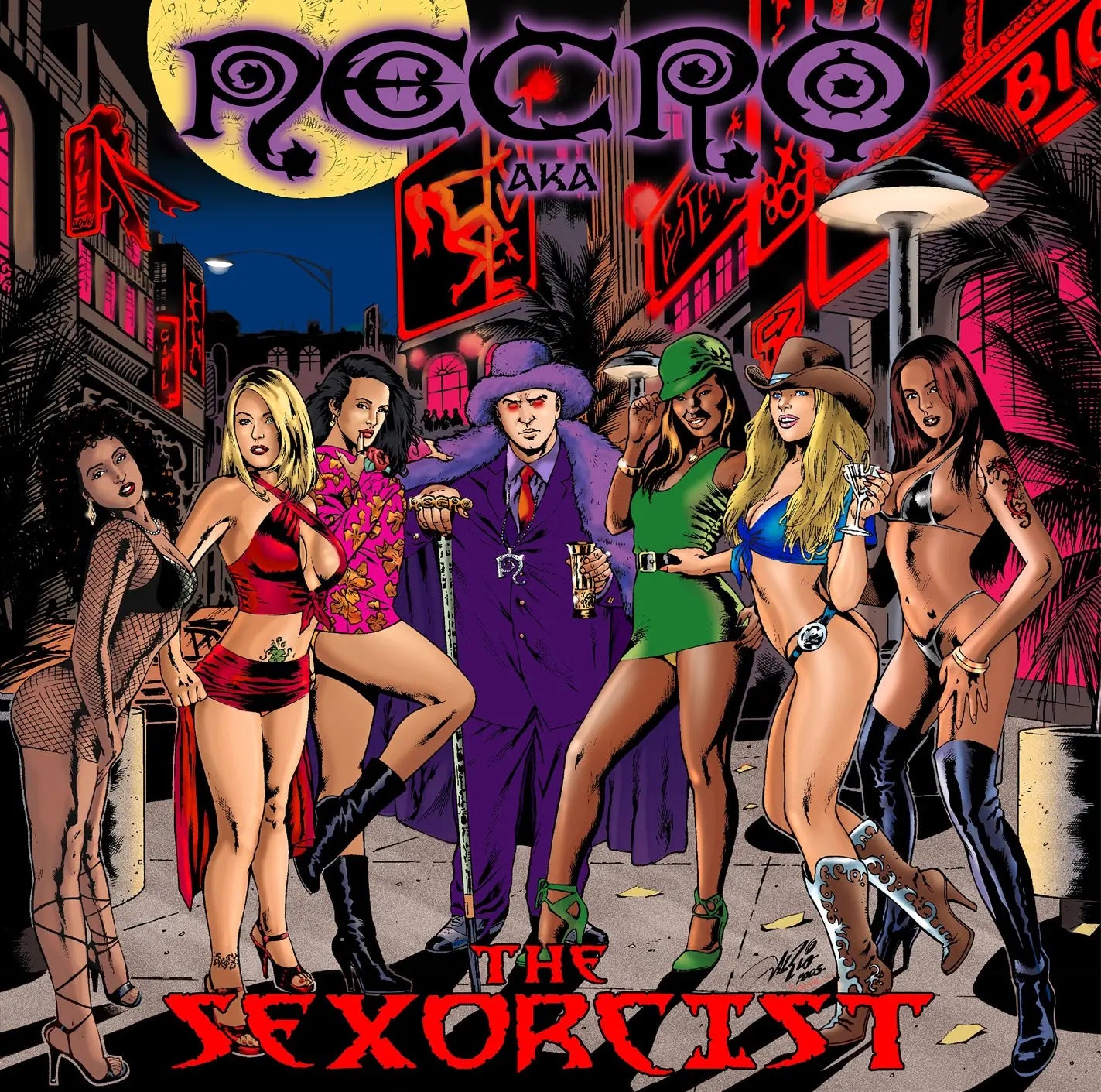 NECRO - The Sexorcist CD - NECRO SUPER STORE