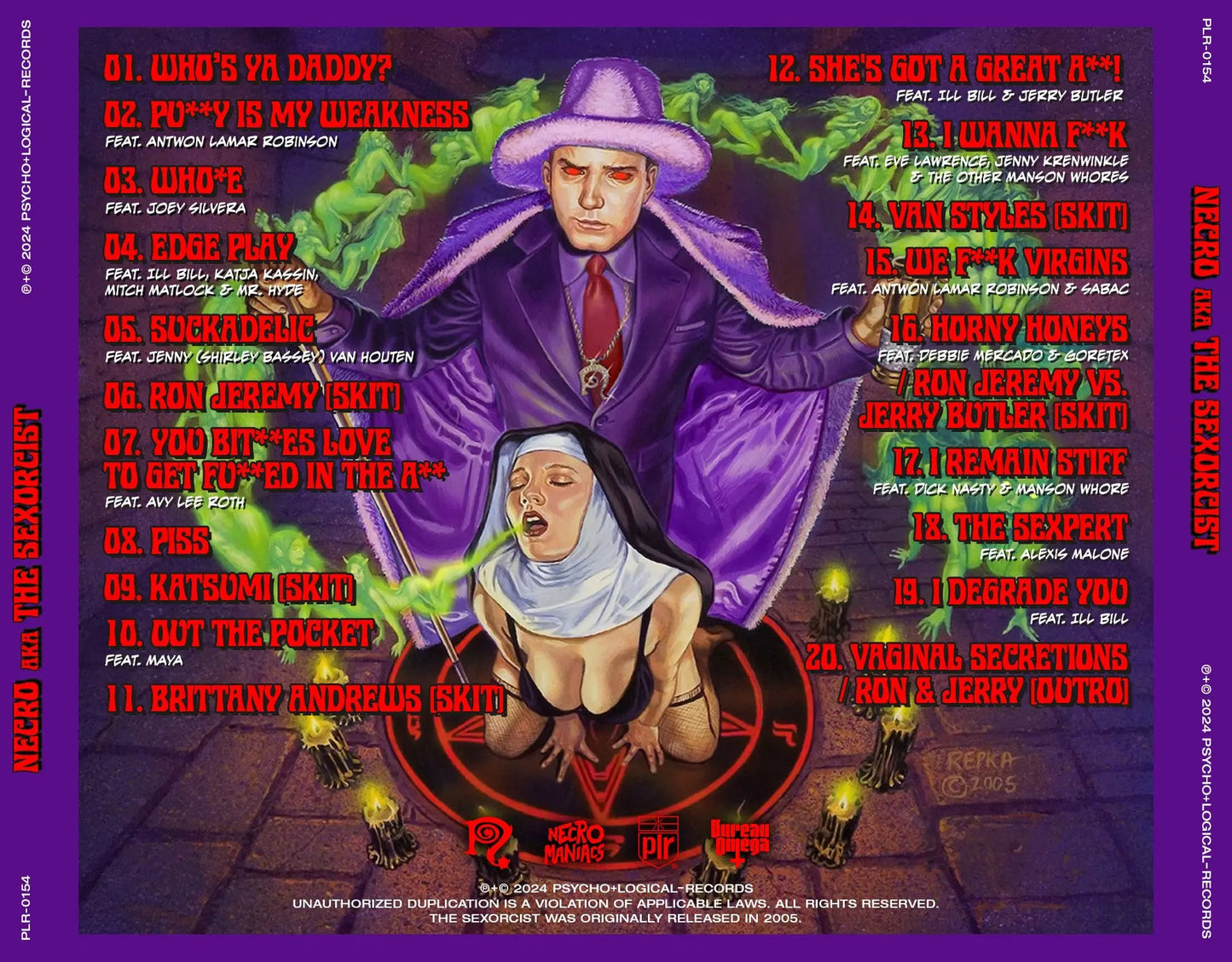 NECRO - The Sexorcist CD - NECRO SUPER STORE