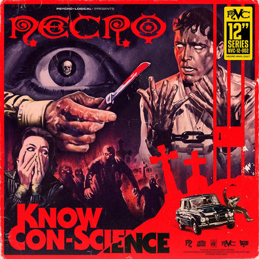 NECRO - Know Con-Science / Murder Obscene 12" Vinyl Single NECRO SUPER STORE