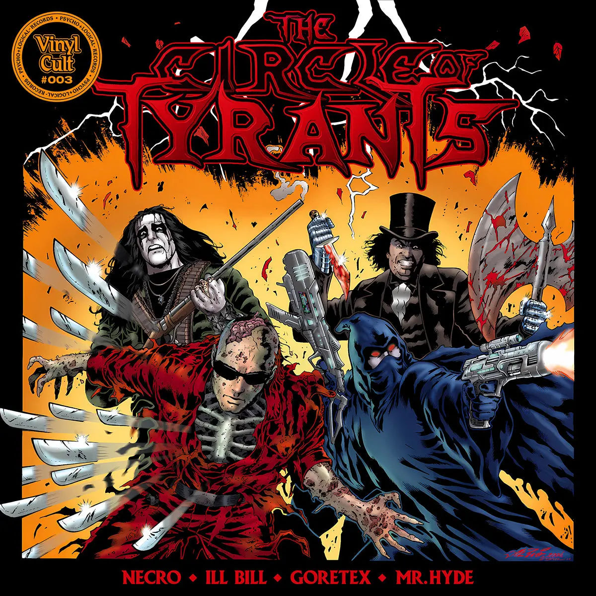 The Circle Of Tyrants - Vinyl Album NECRO SUPER STORE