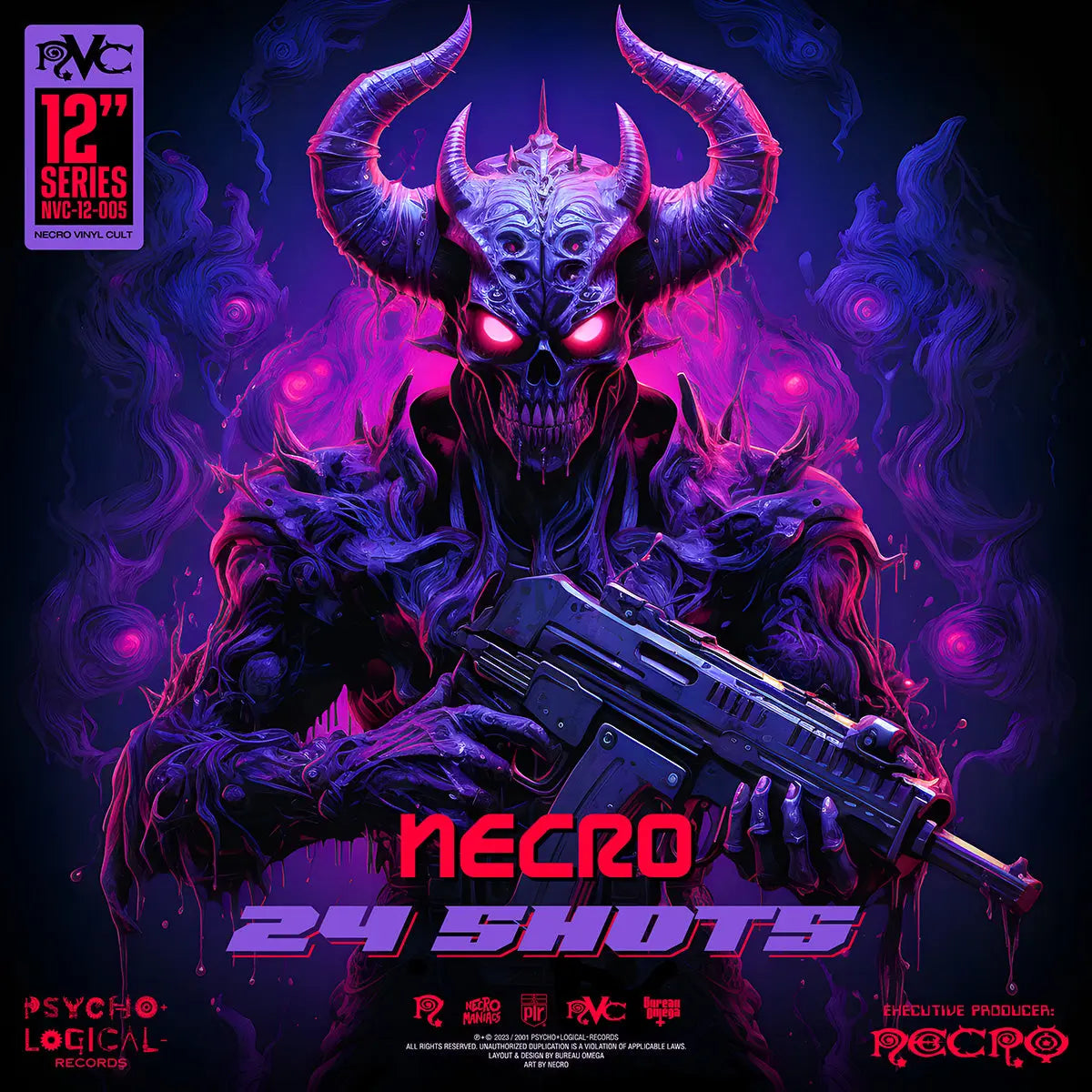 NECRO - Violins Of Violence / 24 Shots 12" Vinyl Single NECRO SUPER STORE