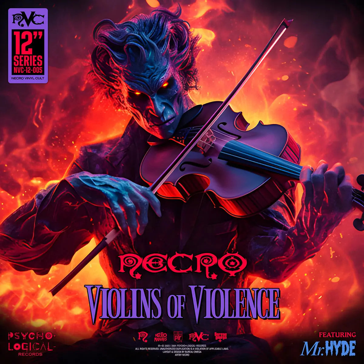 NECRO - Violins Of Violence / 24 Shots 12" Vinyl Single NECRO SUPER STORE