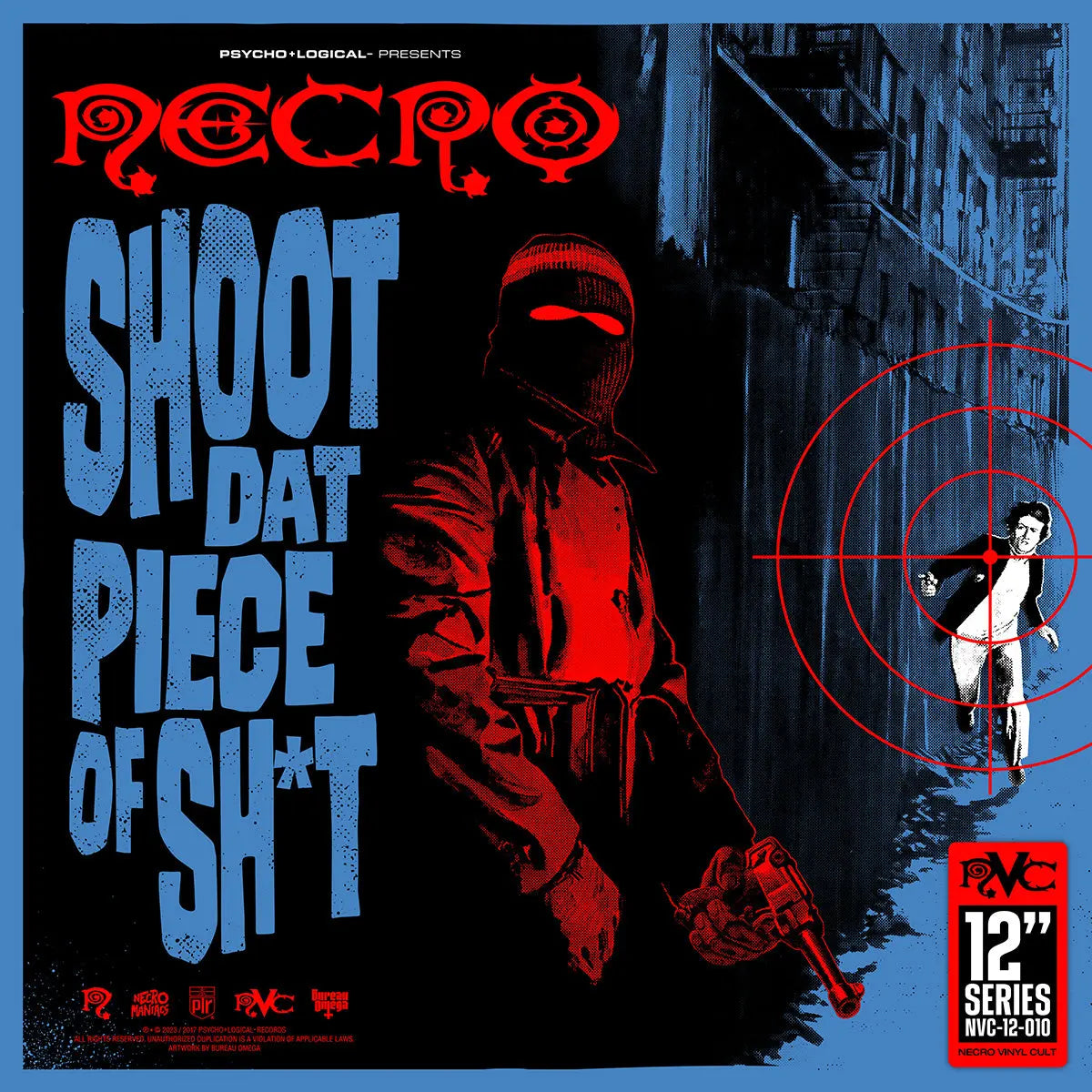 NECRO - Snitches Get Stitches / Shoot Dat Piece Of Shit 12" Vinyl Single NECRO SUPER STORE