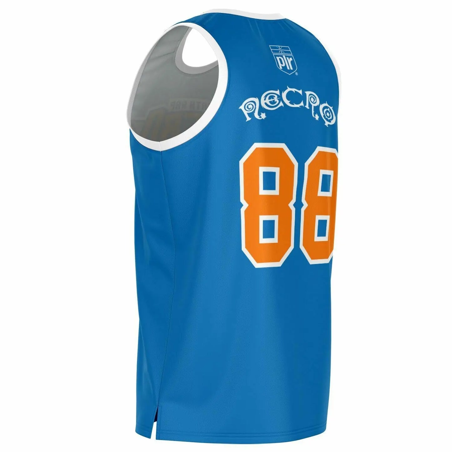 Necro - Knicks Colors - Basketball Jersey NECRO SUPER STORE